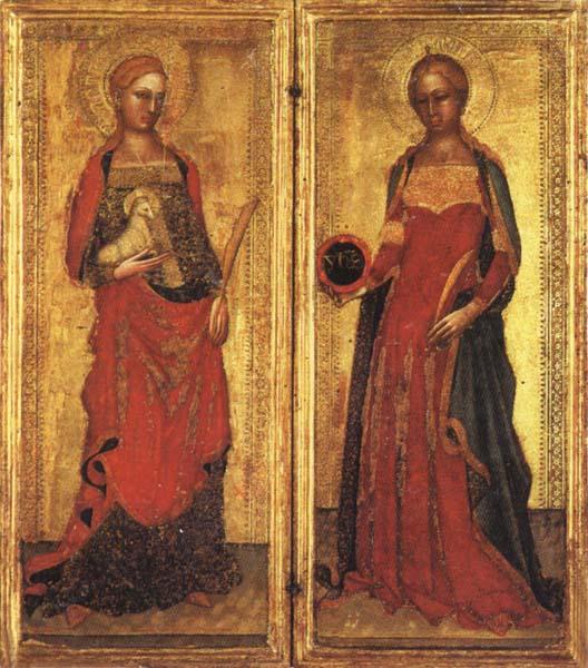 St.Agnes and St.Domitilla, Andrea Bonaiuti